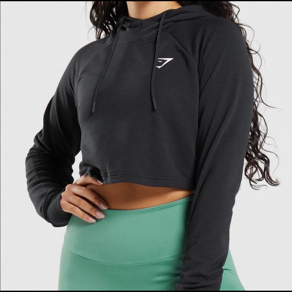 Gymshark crop hoodie